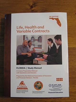 Read Life, Health and Variable Contracts 29th ed 2014 NAIFA FLORIDA - NAIFA file in PDF