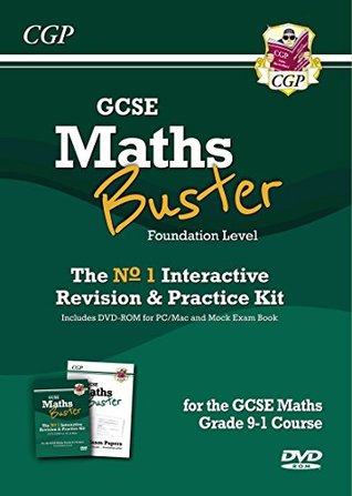 Download New MathsBuster: GCSE Maths Interactive Revision (Grade 9-1 Course) Foundn - DVD&Exam Practice Pack - CGP Books | PDF