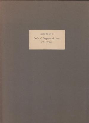 Read Drafts & Fragments of Cantos CX-CXVII (Stone Wall version) - Ezra Pound | ePub