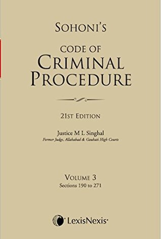 Read Code of Criminal Procedure (Sections 190 to 271) - Vol. 3 - Sohoni file in PDF