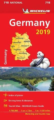 Read Online Germany 2019 - Michelin National Map 718: Map (Michelin National Maps) - Guides Touristiques Michelin file in ePub