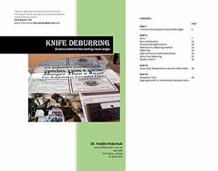 Full Download Knife Deburring: Science behind the lasting razor edge - Vadim Kraichuk | ePub