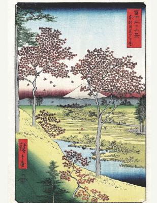 Read Online Notebook: Sunset Hill, Meguro East. Capital Japanese Art Journal & Doodle Diary; 120 White Paper Numbered Plain Pages for Writing and Drawing - 8.5x11 in. - Vintage Japanese Art Publishing Co | ePub