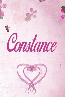 Read Online Constance: Personalised Name Notebook/Journal Gift For Women & Girls 100 Pages (Pink Floral Design) for School, Writing Poetry, Diary to Write in, Gratitude Writing, Daily Journal or a Dream Journal. - Personalised Name Publishers | PDF