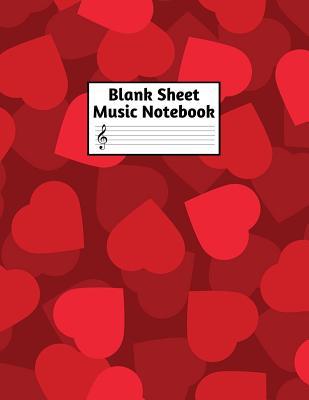 Download Blank Sheet Music Notebook: Easy Blank Staff Manuscript Book Large 8.5 X 11 Inches Musician Paper Wide 12 Staves Per Page for Piano, Flute, Violin, Guitar, Trumpet, Drums, Cello, Ukelele and other Musical Instruments - Code: A4 8245 - Emery Munoz file in ePub