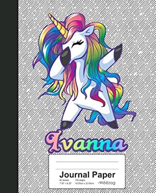 Read Online Journal Paper: IVANNA Unicorn Rainbow Notebook -  file in ePub