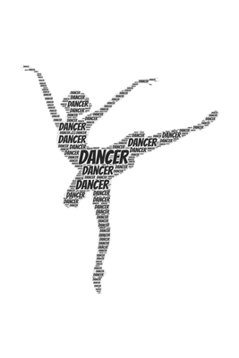 Download Dancer: Notebook, Journal Dot grid, Dotted, Dot 120 Pages DIN A5 (6x9 inches) Notes, Drawings, Planer, Diary, Organization Word Cloud Present - Word Cloud Designs Notebooks | ePub