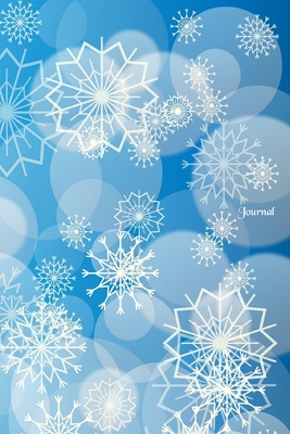 Read Online Journal: Wintery snowflake design, lined blank journal for writing - Feathery Things Designs | PDF